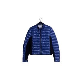 Prada Linea Rossa Down Nylon Puffer Jacket Blue Prada Sport